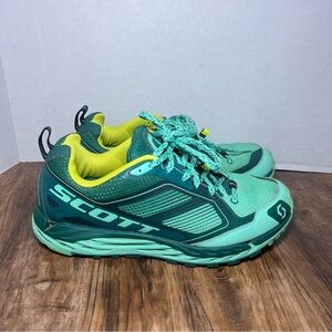 Scott Kinabalu Enduro Specific Fit Women's Size 7 Trail Running Shoes Green